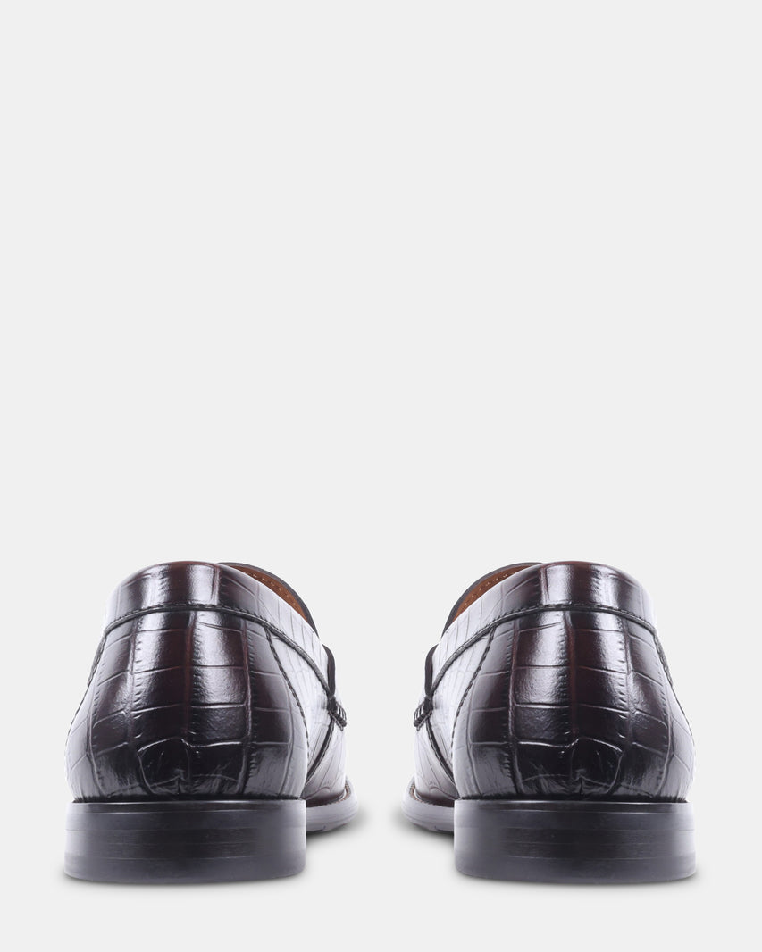 MURRAYY BROWN CROCO - Men's Shoes - Steve Madden Canada - view 5