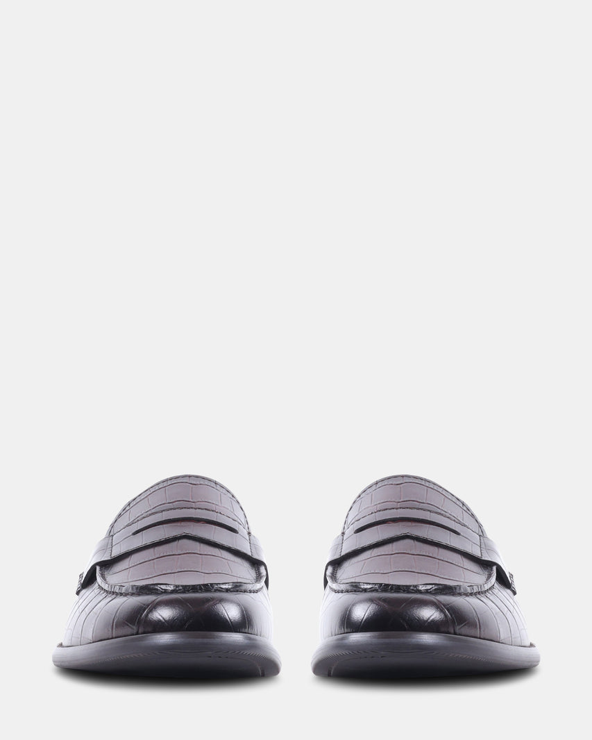 MURRAYY BROWN CROCO - Men's Shoes - Steve Madden Canada - view 3