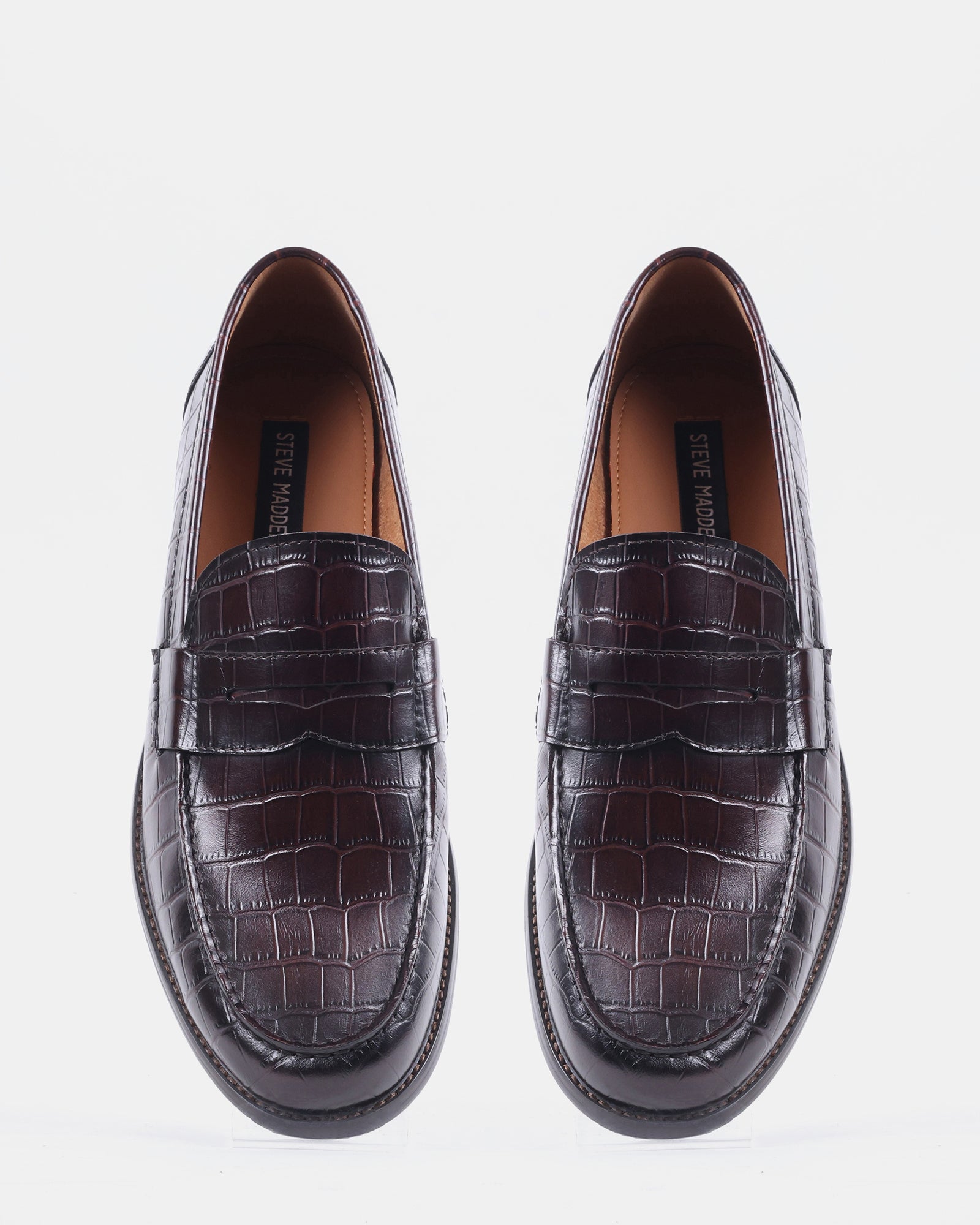 MURRAYY BROWN CROCO - Men's Shoes - Steve Madden Canada - view 4