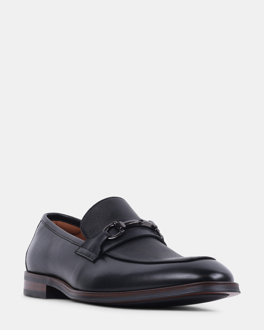 NESS BLACK LEATHER - Men's Shoes - Steve Madden Canada - view 2