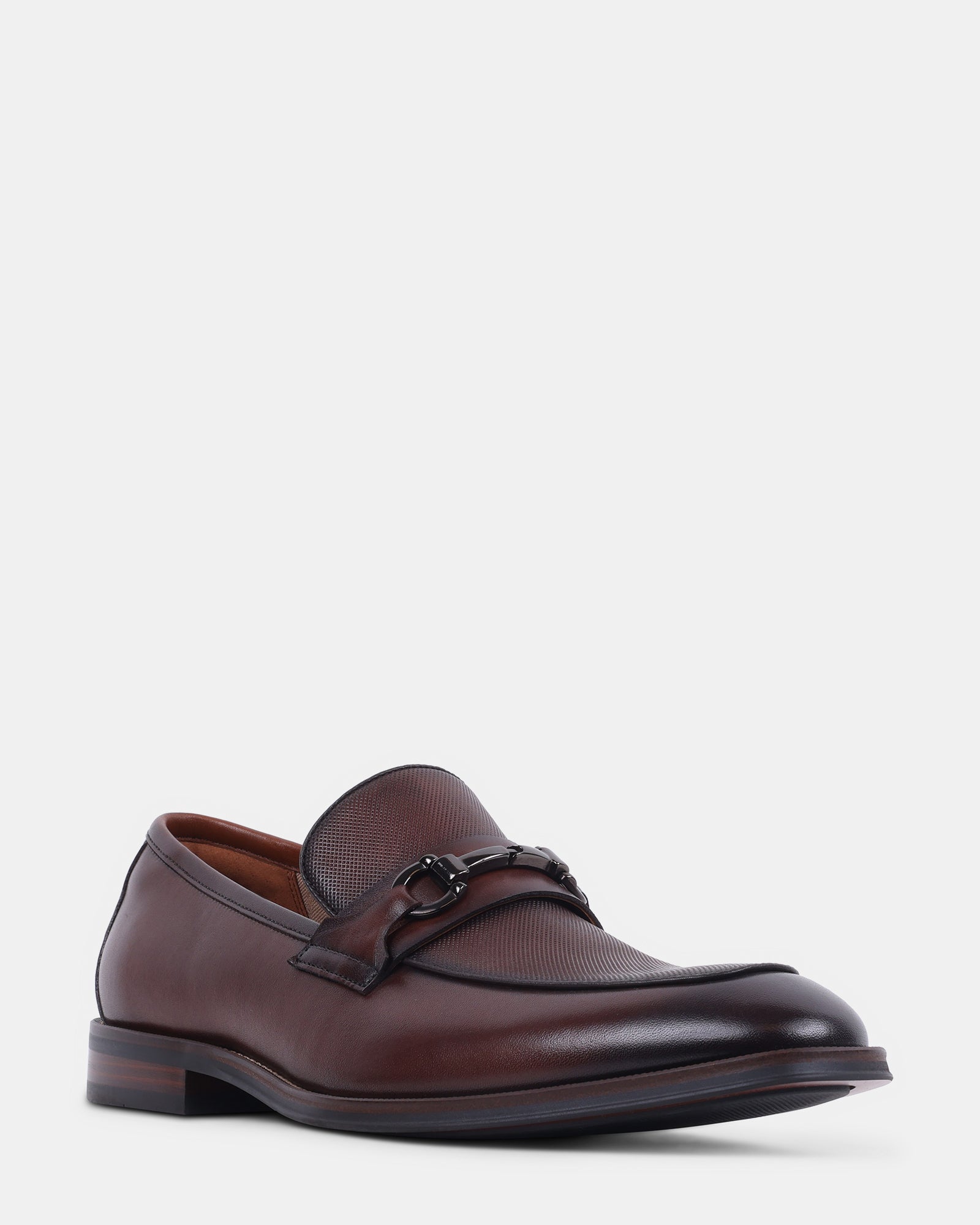 NESS BROWN LEATHER - Men's Shoes - Steve Madden Canada - view 2