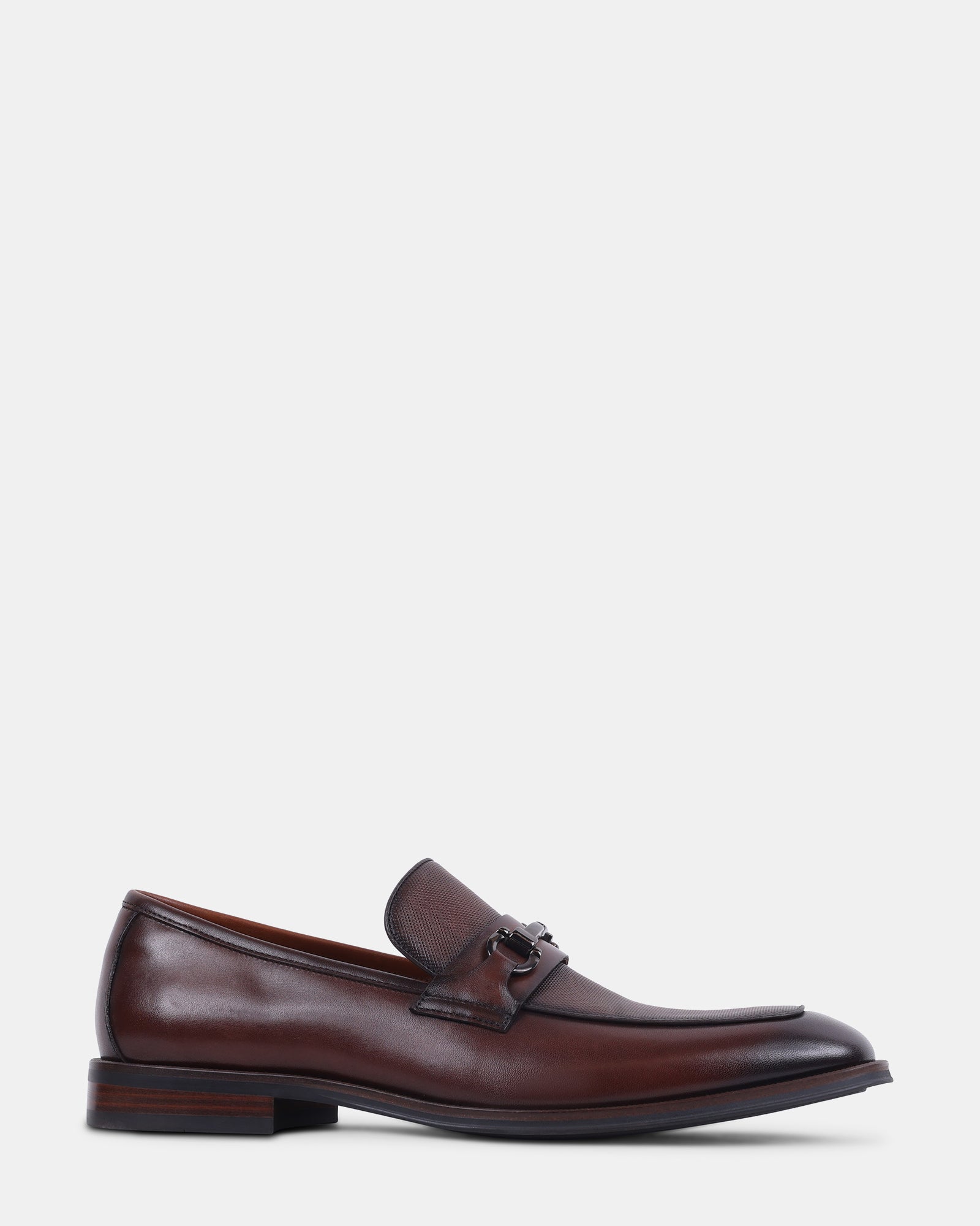 NESS BROWN LEATHER - Men's Shoes - Steve Madden Canada