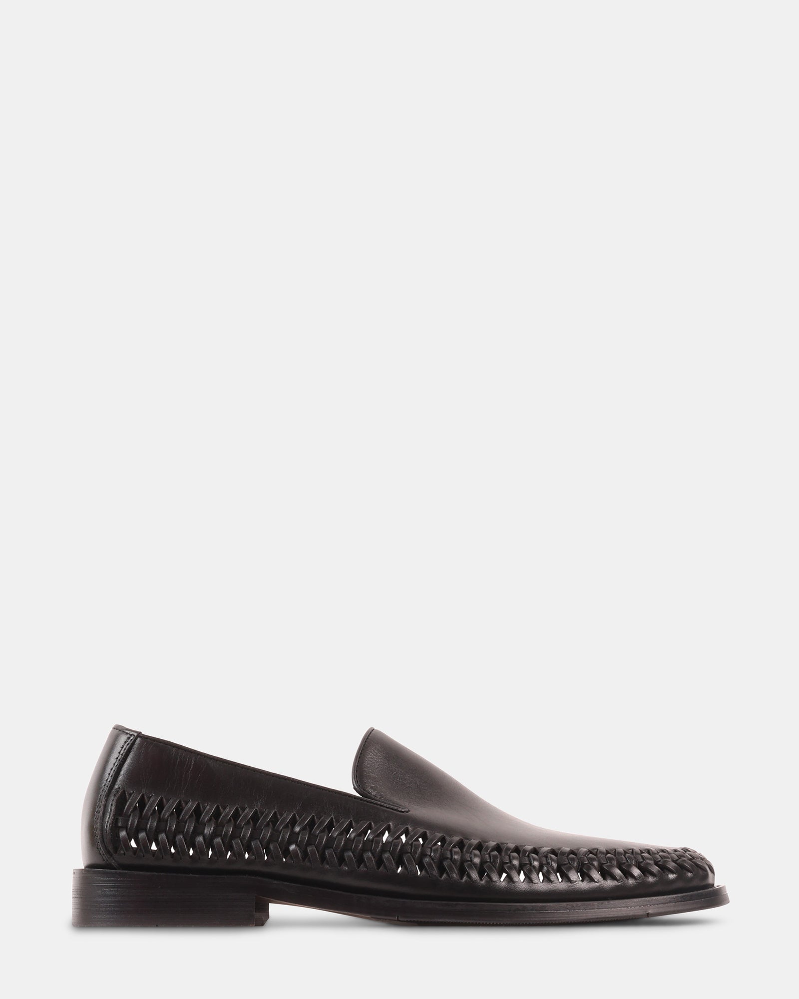 NEWBURY BLACK LEATHER - Men's Shoes - Steve Madden Canada