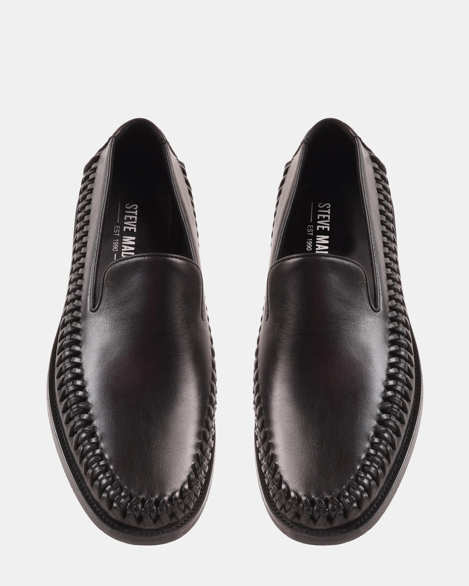 NEWBURY BLACK LEATHER - Men's Shoes - Steve Madden Canada - view 4