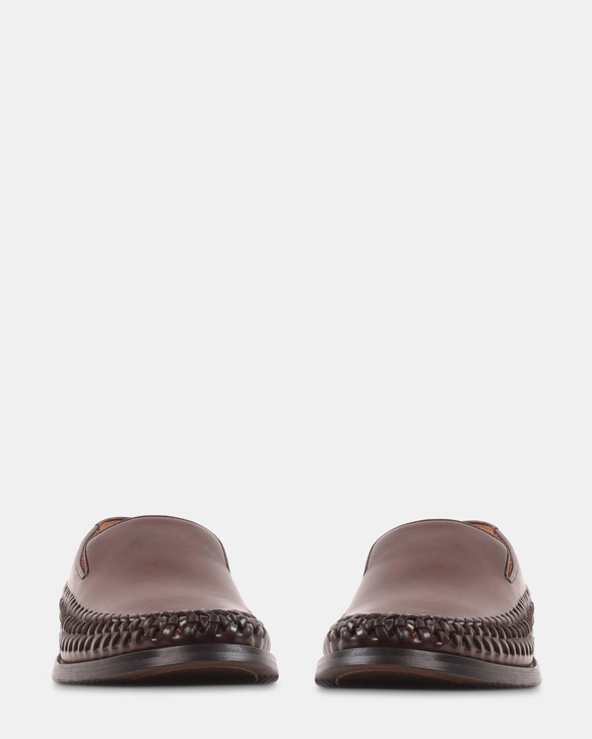 NEWBURY BROWN LEATHER - Men's Shoes - Steve Madden Canada - view 5