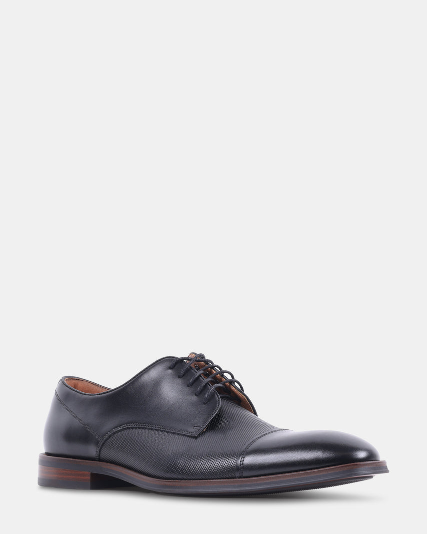 NYLES BLACK LEATHER - Men's Shoes - Steve Madden Canada - view 2