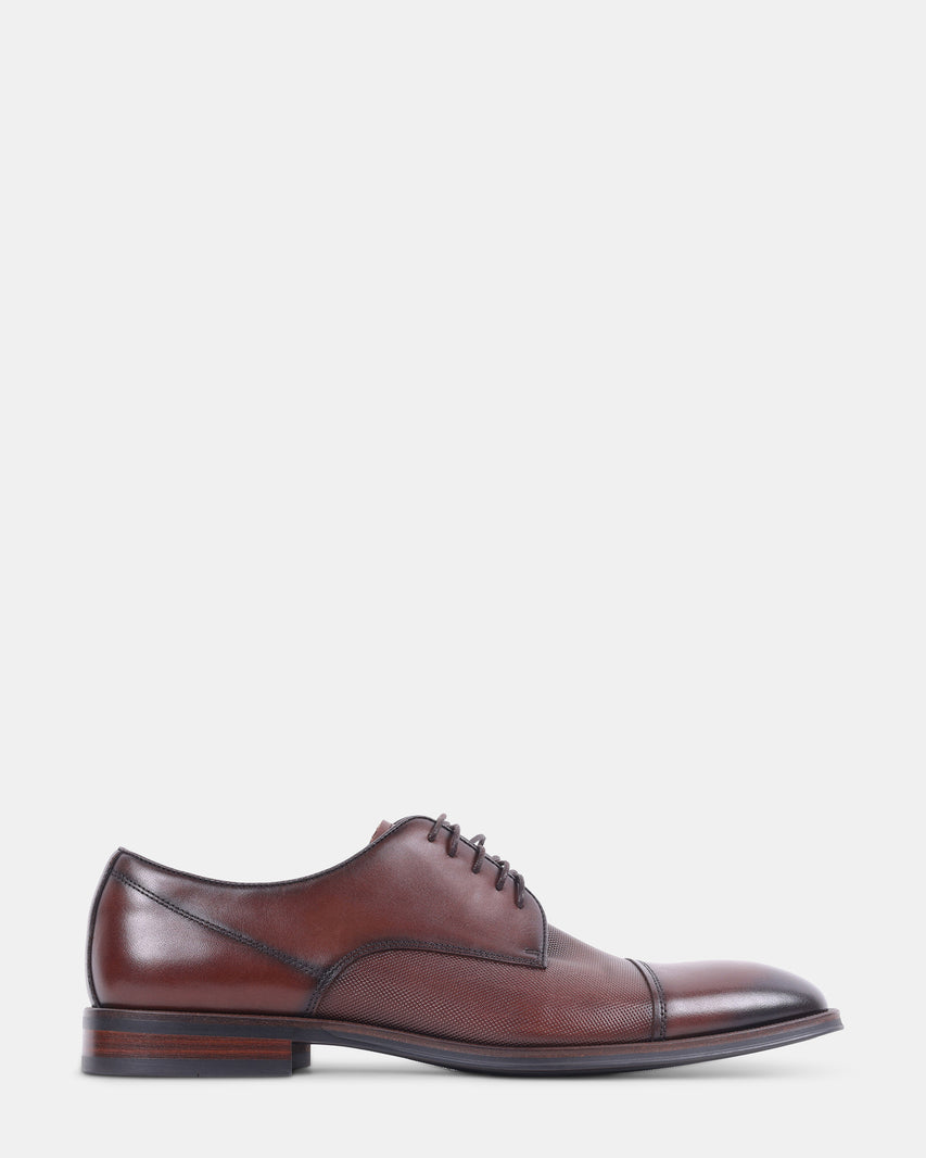 NYLES BROWN LEATHER - Men's Shoes - Steve Madden Canada