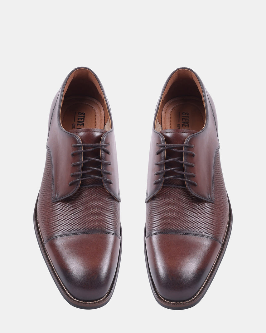 NYLES BROWN LEATHER - Men's Shoes - Steve Madden Canada - view 4