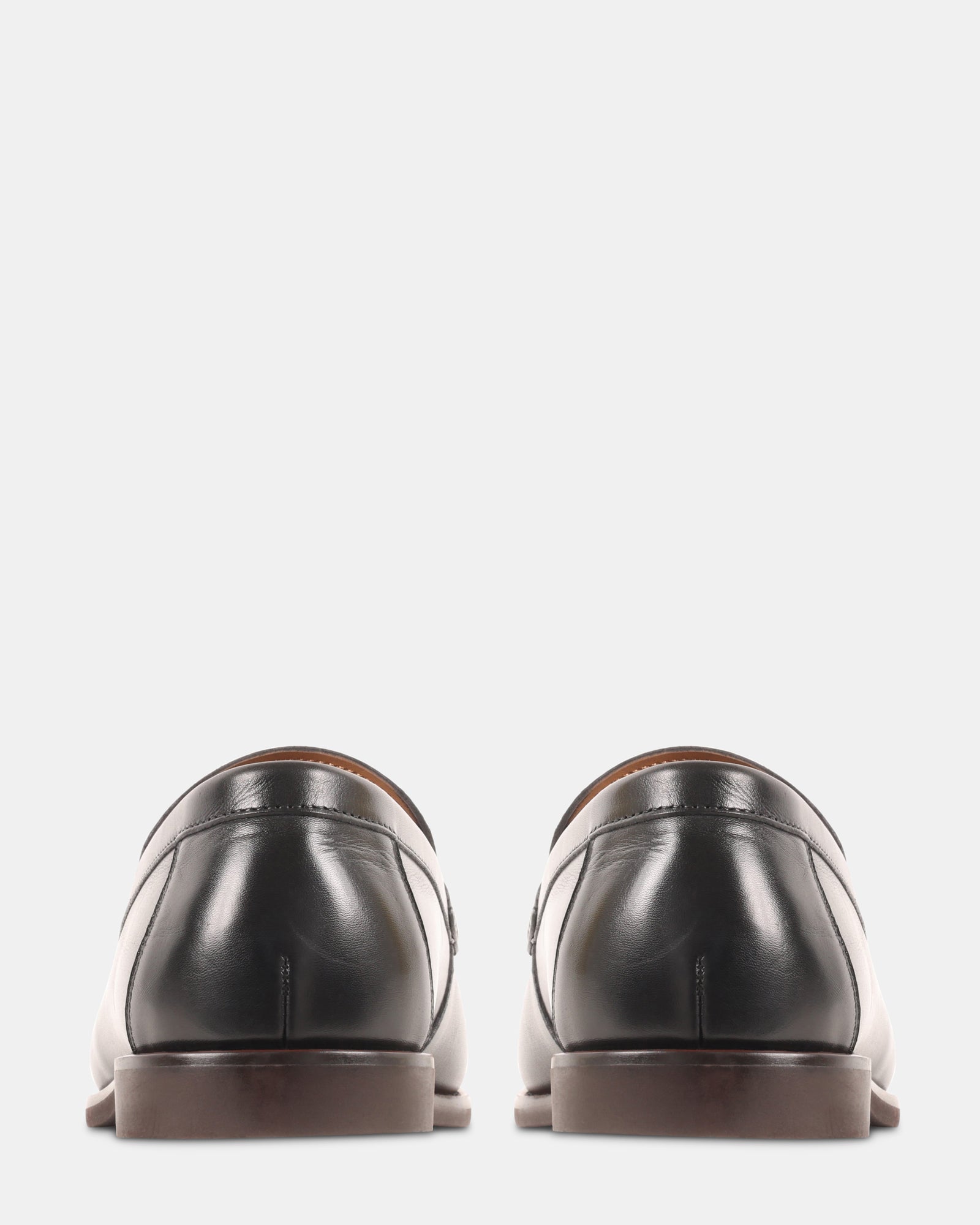 OLANTA BLACK LEATHER - Men's Shoes - Steve Madden Canada - view 6