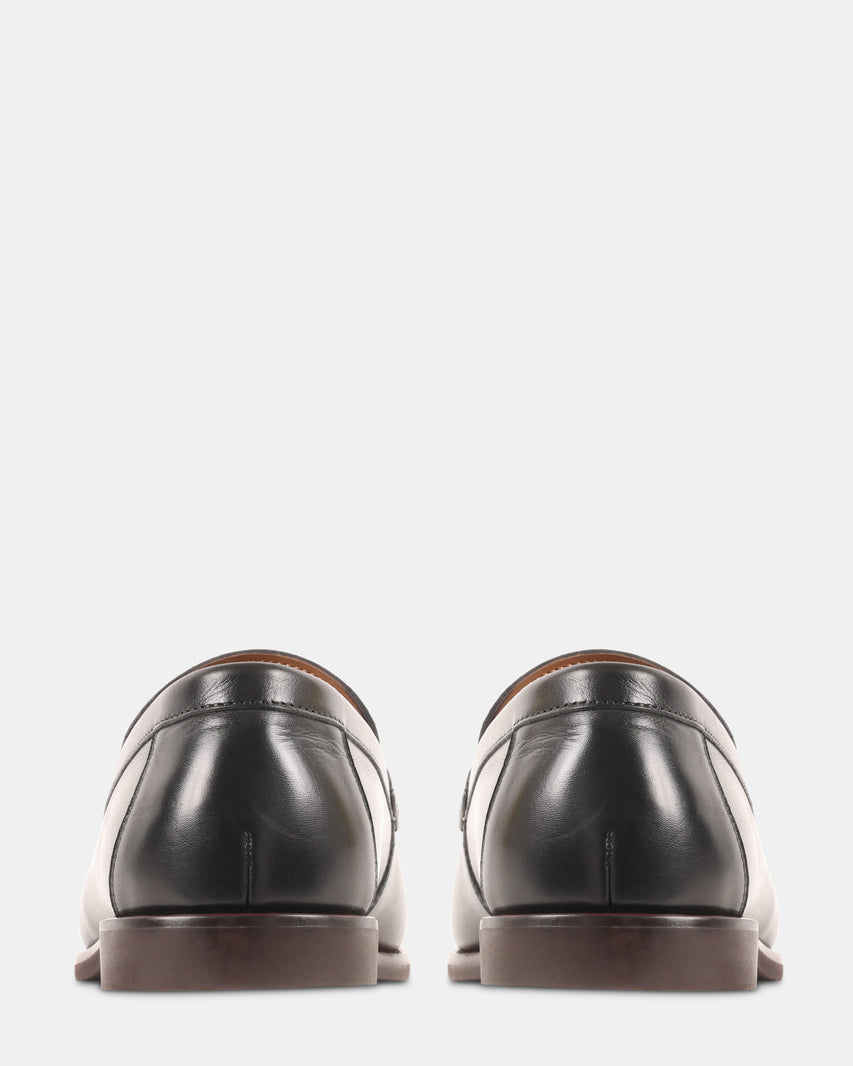 OLANTA BLACK LEATHER - Men's Shoes - Steve Madden Canada - view 6