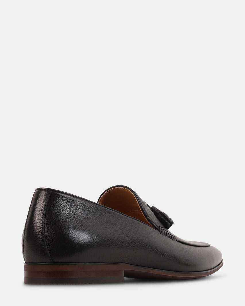 ORLO BLACK LEATHER - Men's Shoes - Steve Madden Canada - view 6