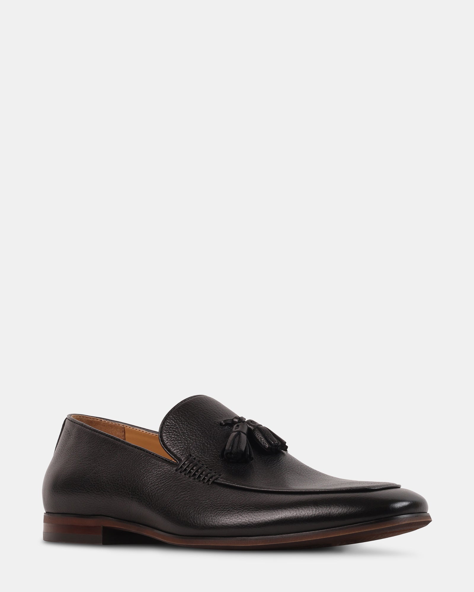 ORLO BLACK LEATHER - Men's Shoes - Steve Madden Canada - view 2