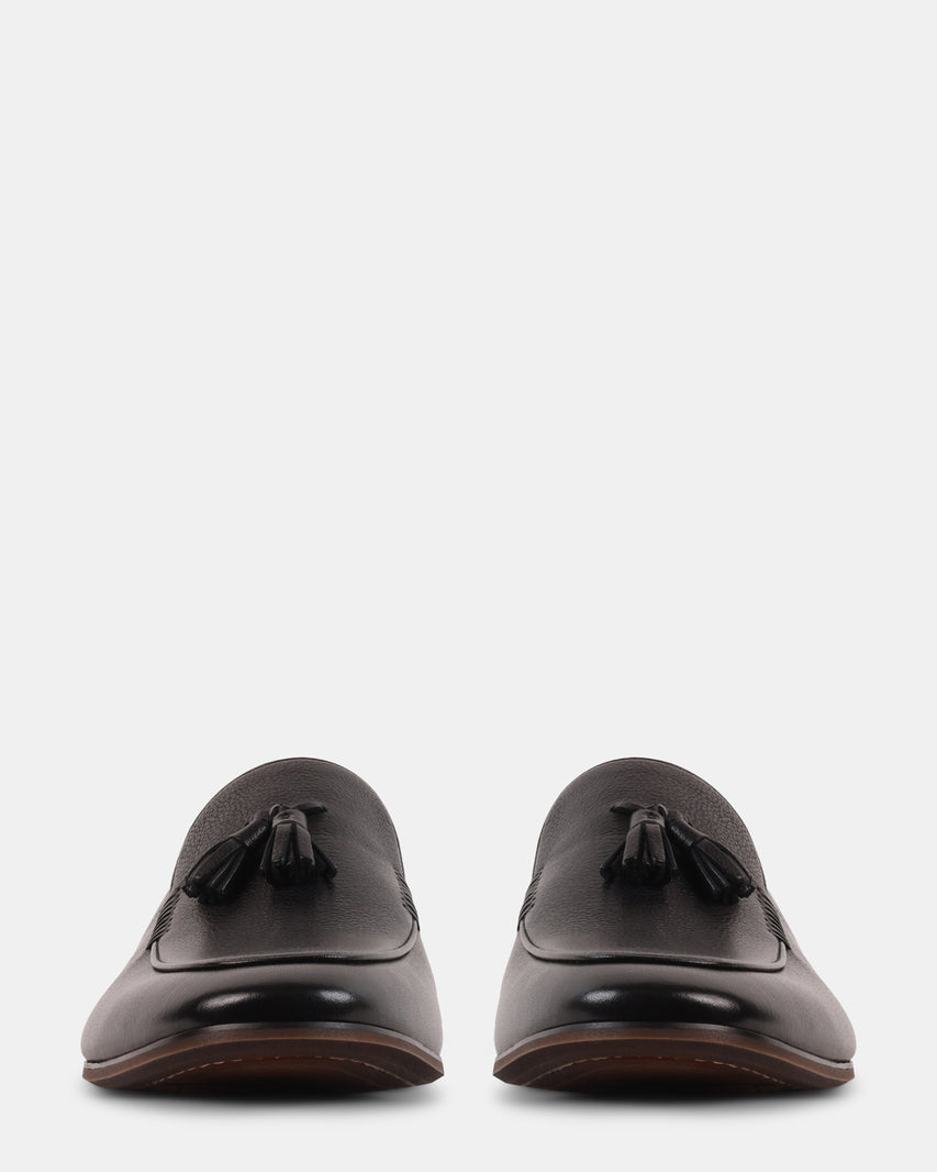 ORLO BLACK LEATHER - Men's Shoes - Steve Madden Canada - view 3