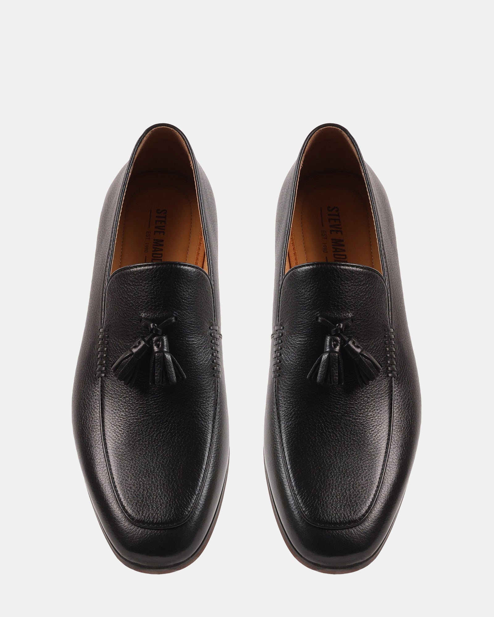 ORLO BLACK LEATHER - Men's Shoes - Steve Madden Canada - view 4