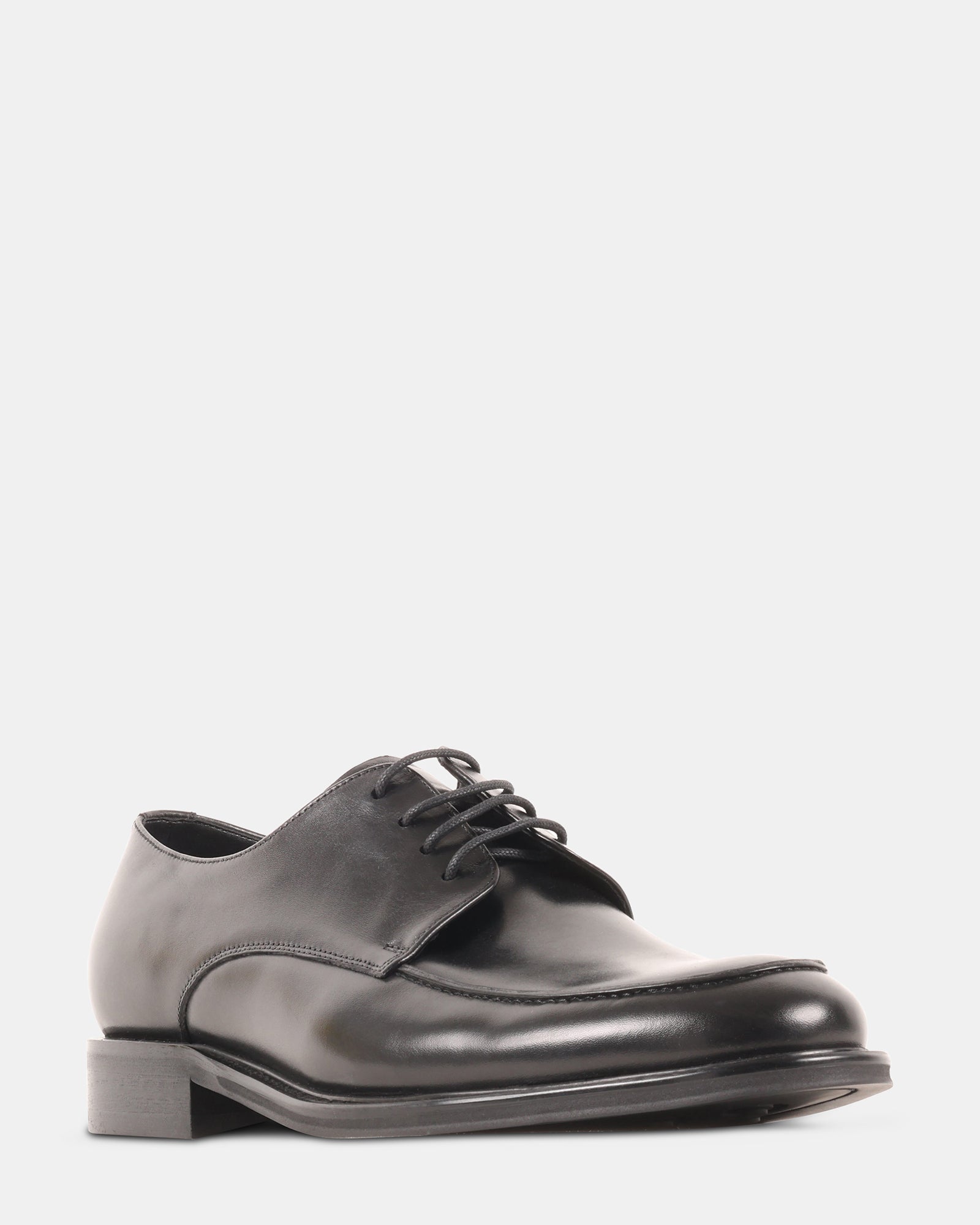 PELICANE BLACK LEATHER - Men's Shoes - Steve Madden Canada - view 2