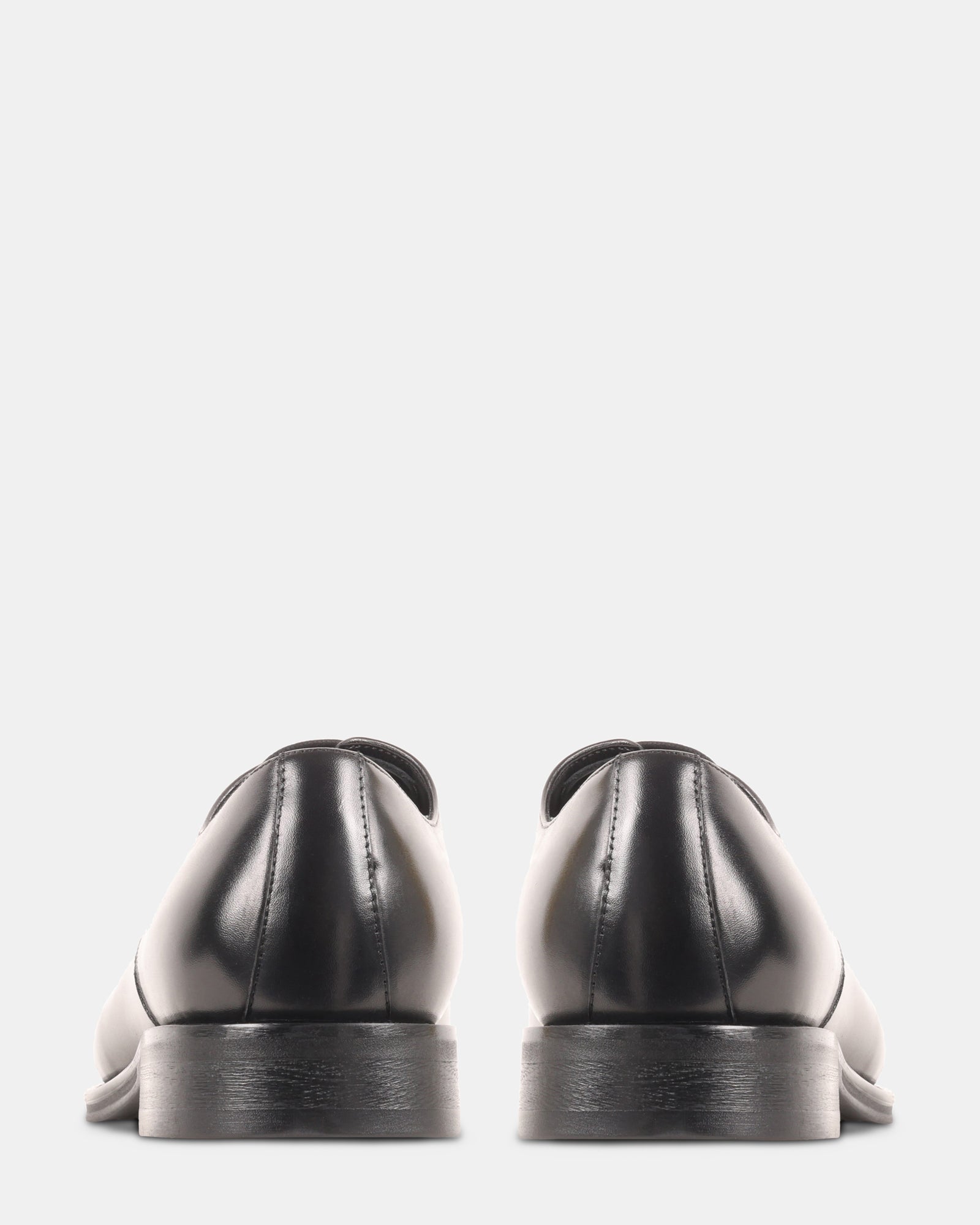 PELICANE BLACK LEATHER - Men's Shoes - Steve Madden Canada - view 5