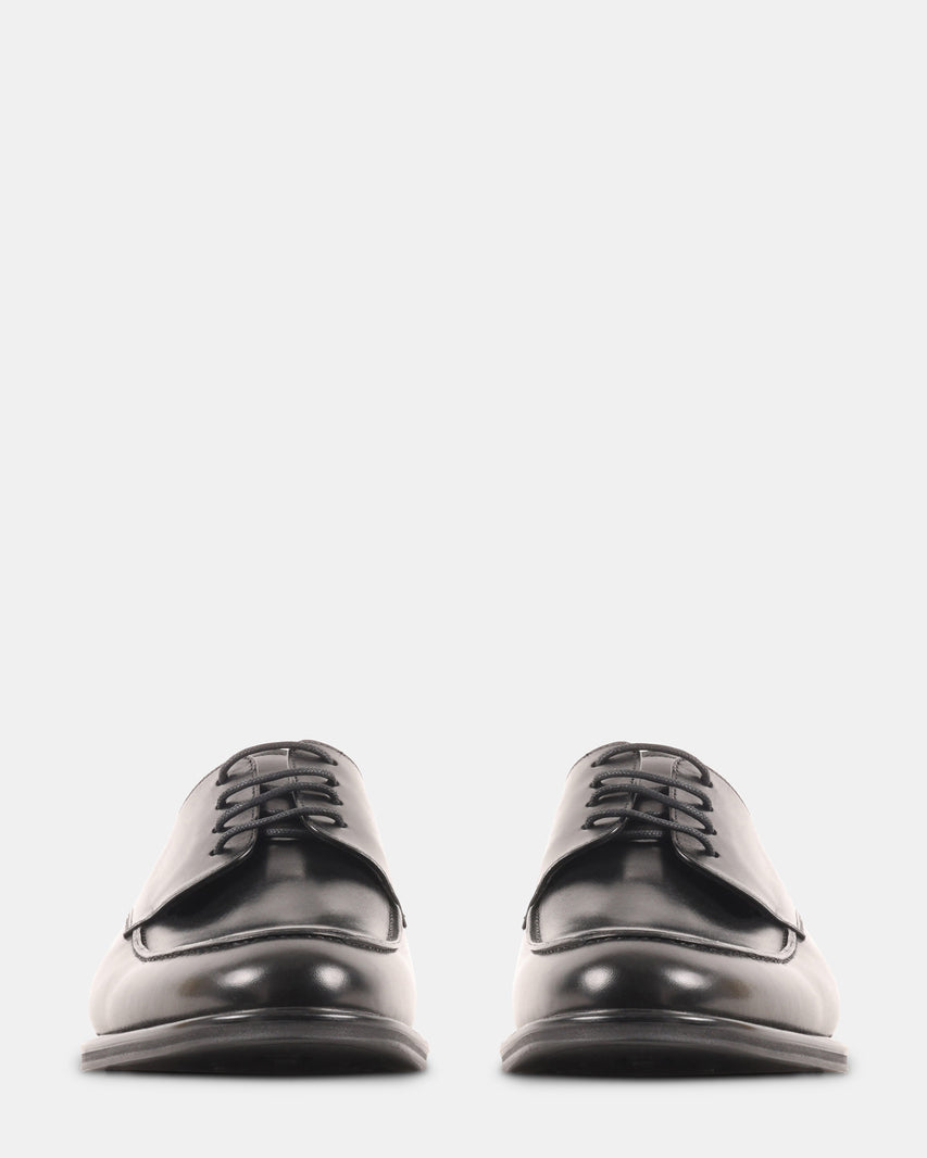 PELICANE BLACK LEATHER - Men's Shoes - Steve Madden Canada - view 3