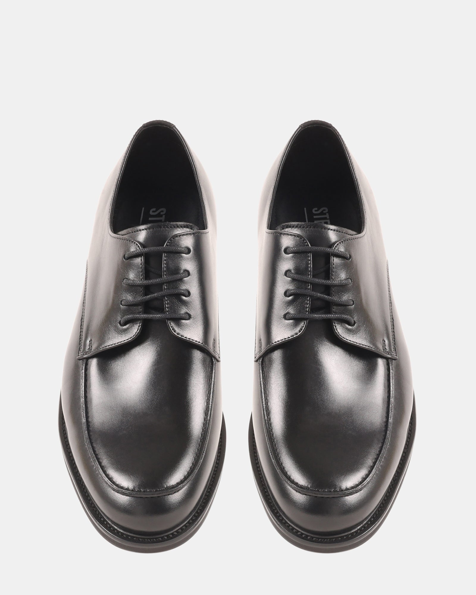PELICANE BLACK LEATHER - Men's Shoes - Steve Madden Canada - view 4