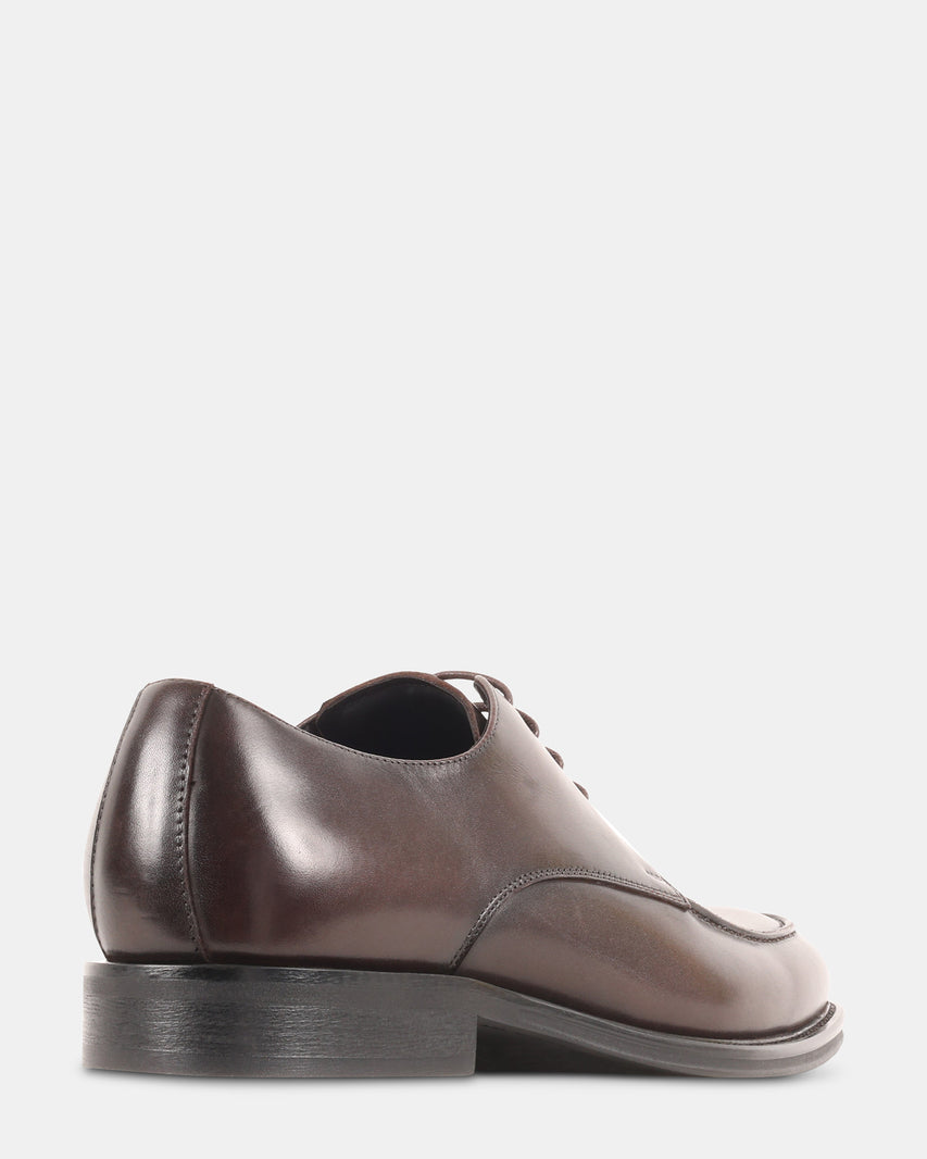 PELICANE BROWN LEATHER - Men's Shoes - Steve Madden Canada - view 6