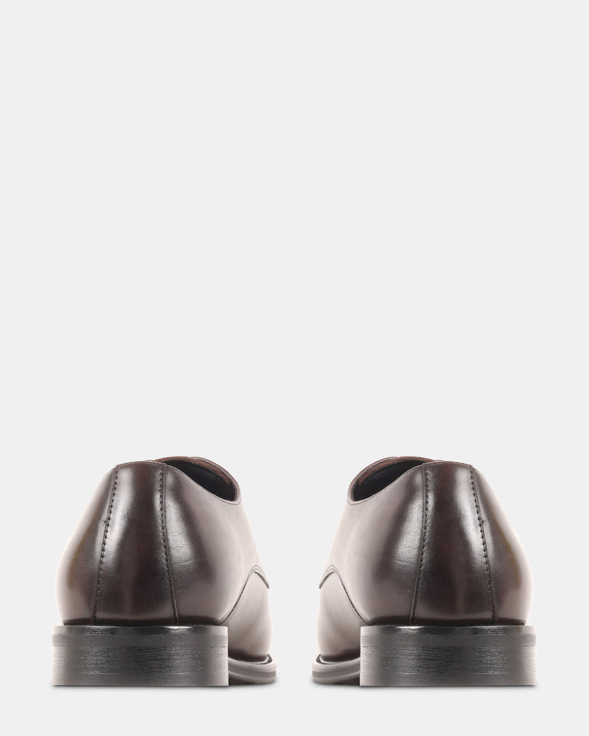 PELICANE BROWN LEATHER - Men's Shoes - Steve Madden Canada - view 5