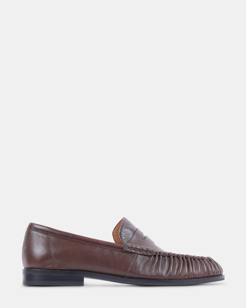 QUINCEY BROWN LEATHER