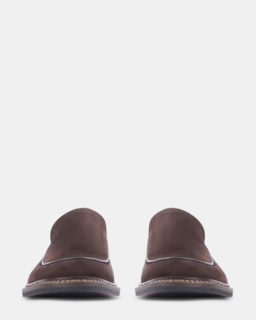 RAVINEE BROWN SUEDE - Men's Shoes - Steve Madden Canada - view 3