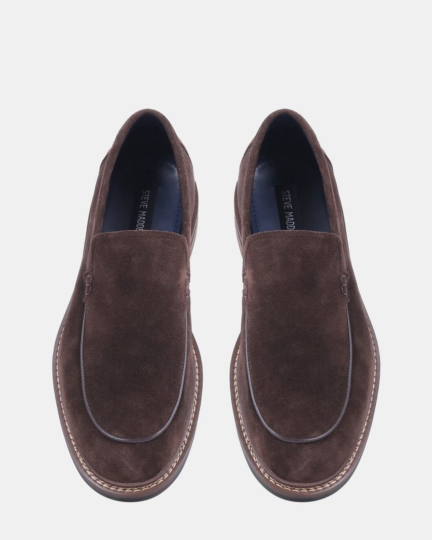 RAVINEE BROWN SUEDE - Men's Shoes - Steve Madden Canada - view 4