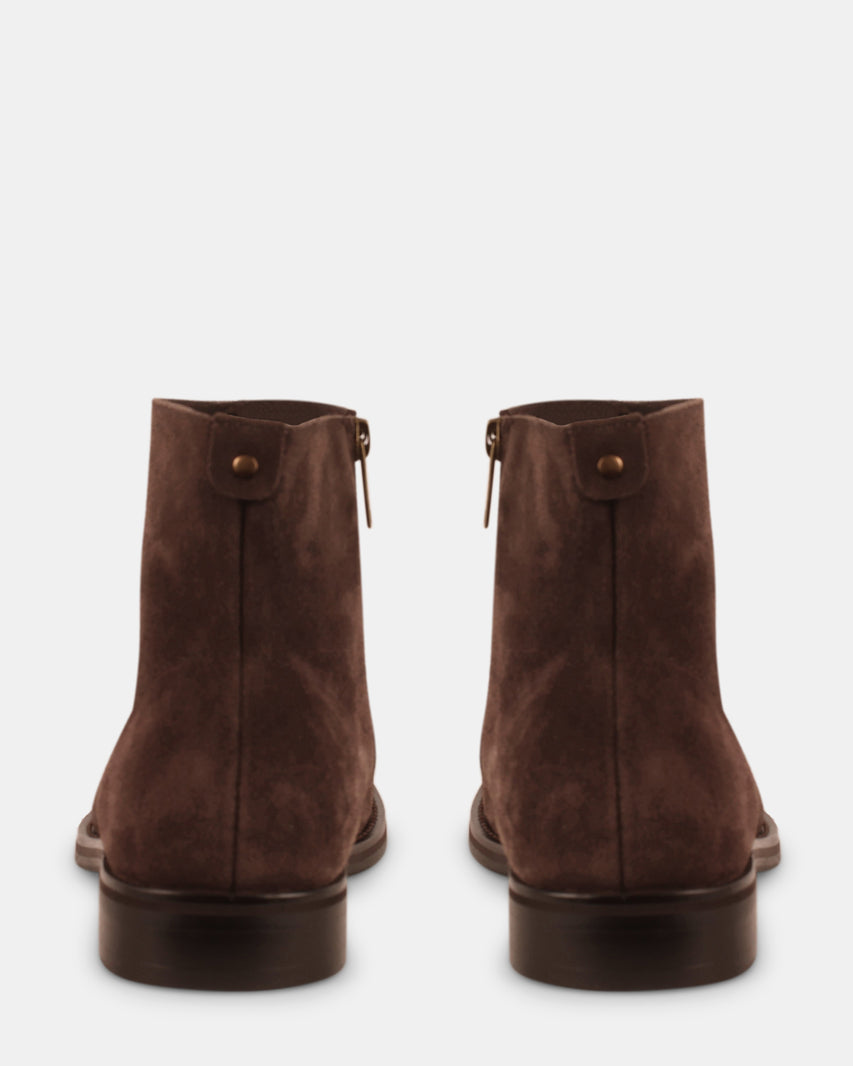 REED BROWN SUEDE - Men's Shoes - Steve Madden Canada - view 5