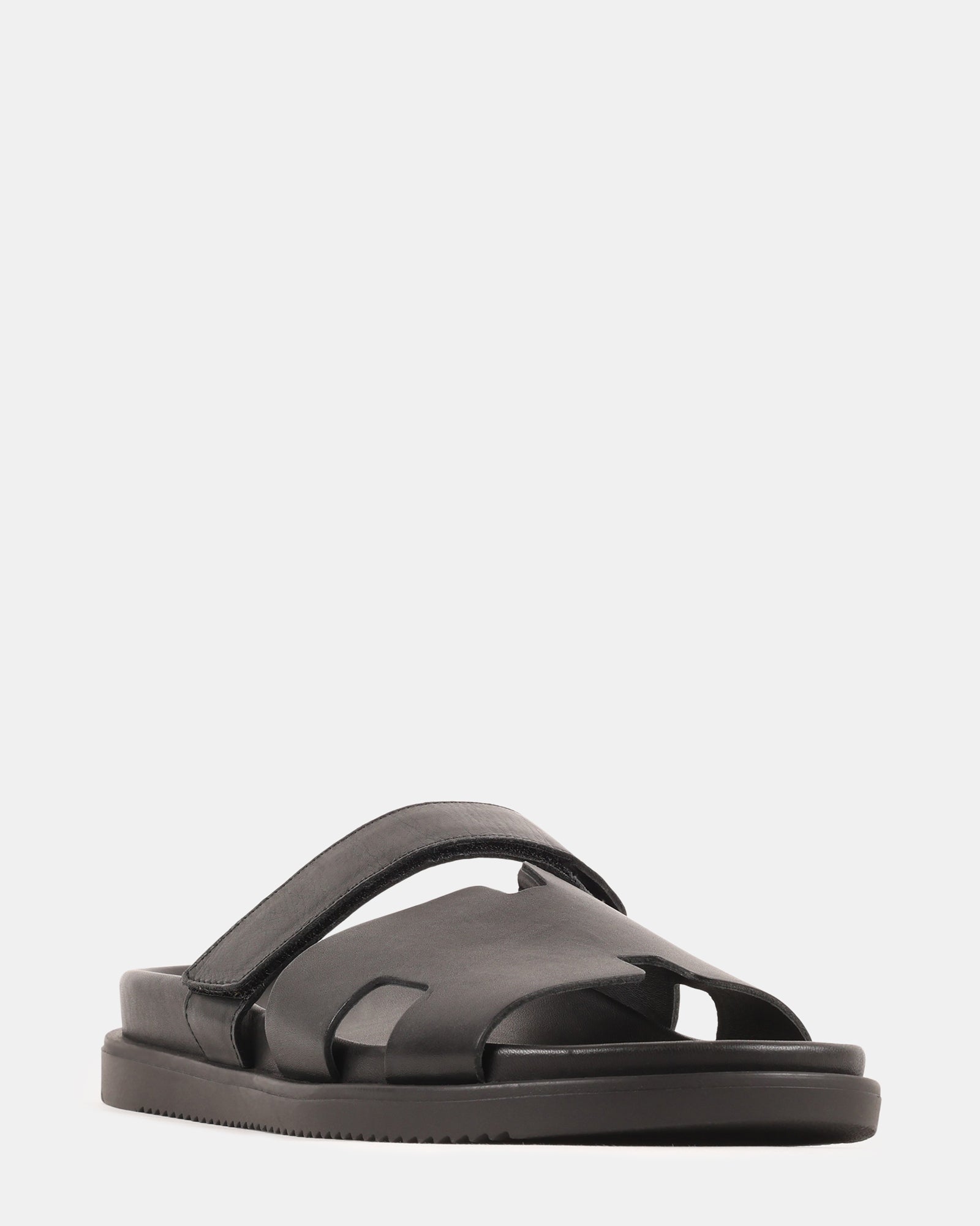 RENATO BLACK LEATHER - Men's Shoes - Steve Madden Canada - view 2