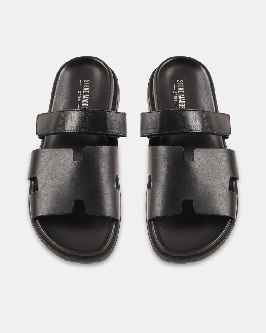 RENATO BLACK LEATHER - Men's Shoes - Steve Madden Canada - view 4