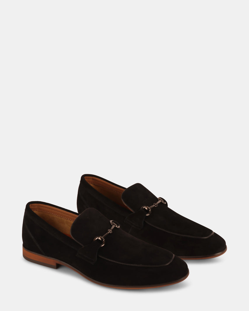 RICKTER BLACK SUEDE - Men's Shoes - Steve Madden Canada - view 2