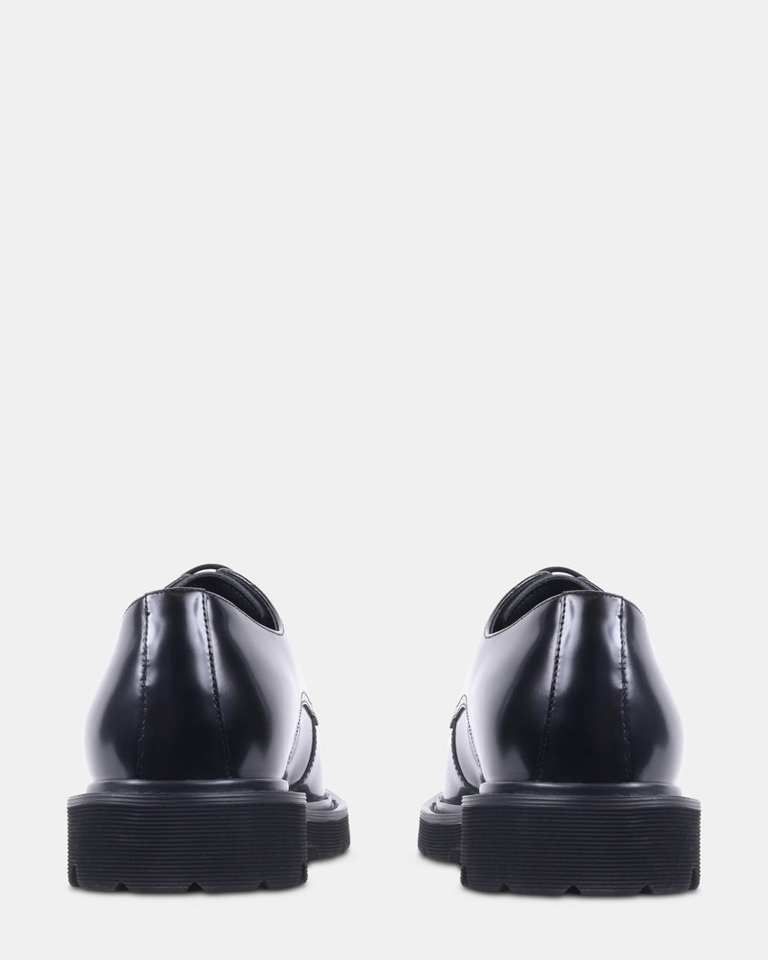 RITTMAN BLACK LEATHER - Men's Shoes - Steve Madden Canada - view 5