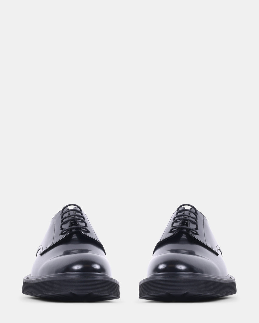 RITTMAN BLACK LEATHER - Men's Shoes - Steve Madden Canada - view 3
