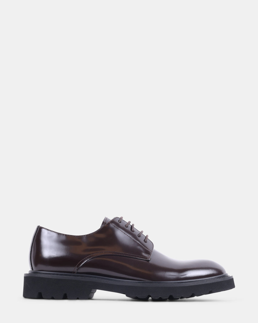 RITTMAN BROWN LEATHER - Men's Shoes - Steve Madden Canada