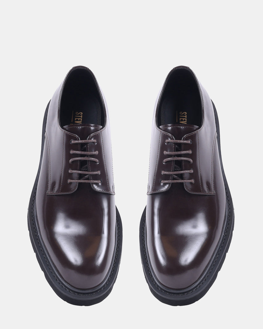 RITTMAN BROWN LEATHER - Men's Shoes - Steve Madden Canada - view 4