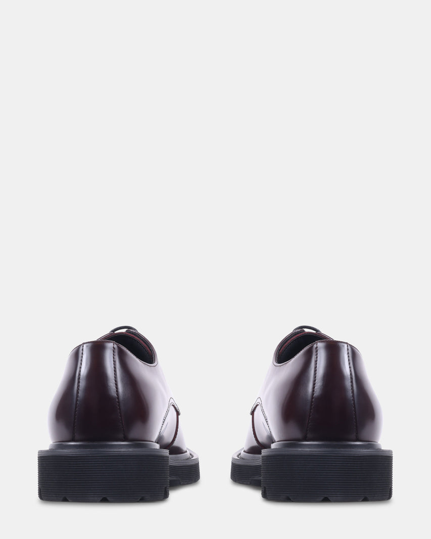 RITTMAN BURGUNDY LEATHER - Men's Shoes - Steve Madden Canada - view 5