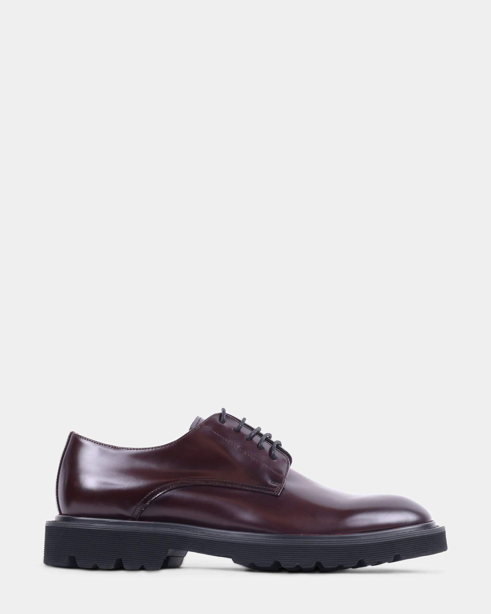 RITTMAN BURGUNDY LEATHER - Men's Shoes - Steve Madden Canada
