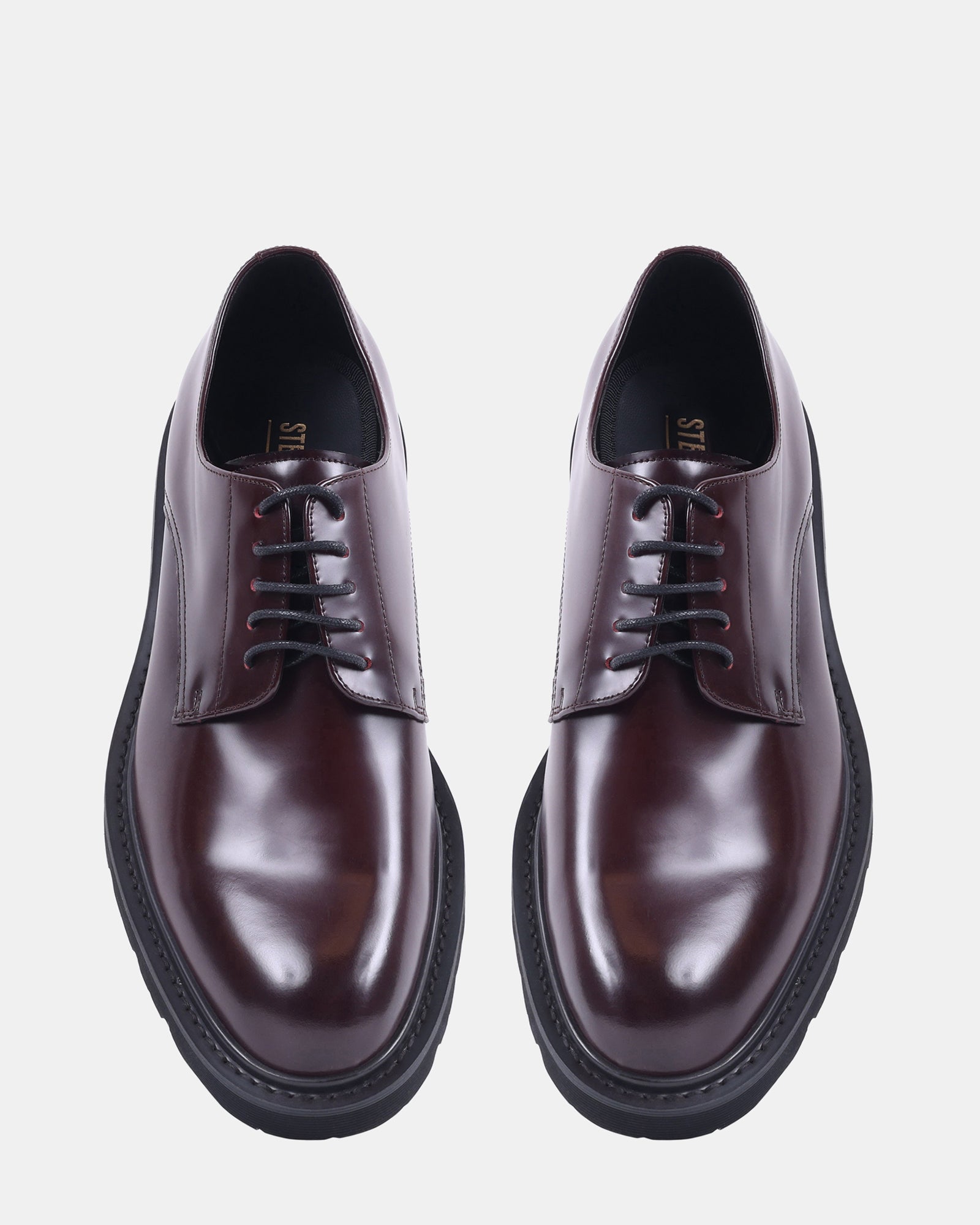 RITTMAN BURGUNDY LEATHER - Men's Shoes - Steve Madden Canada - view 4