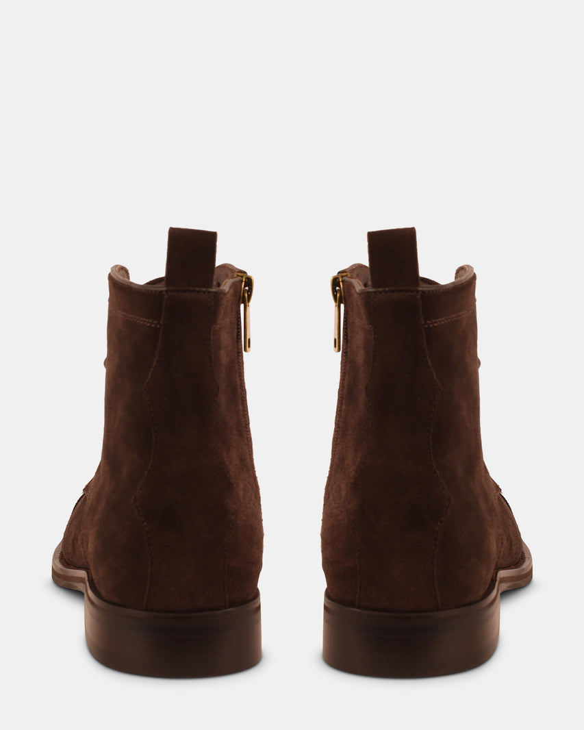 RONALDO BROWN SUEDE - Men's Shoes - Steve Madden Canada