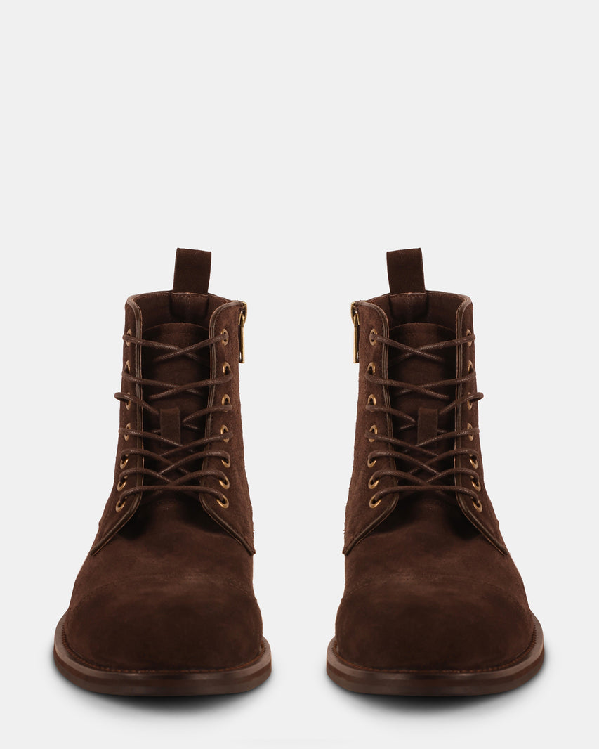 RONALDO BROWN SUEDE - Men's Shoes - Steve Madden Canada