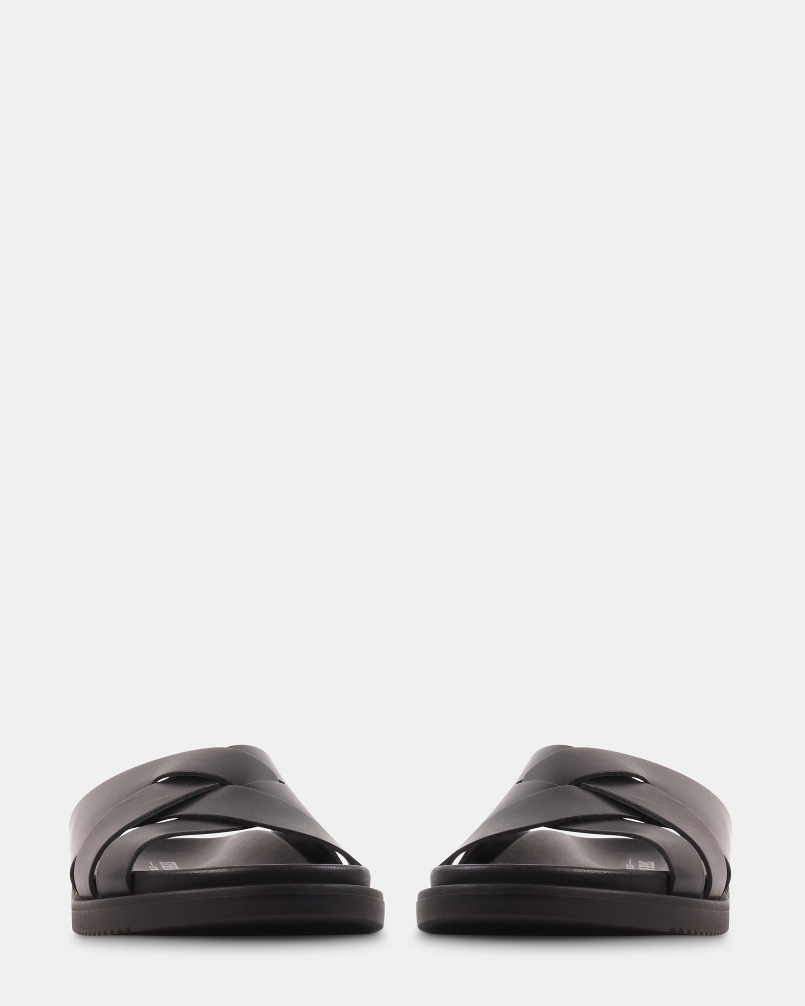 ROVERO BLACK LEATHER - Men's Shoes - Steve Madden Canada - view 3
