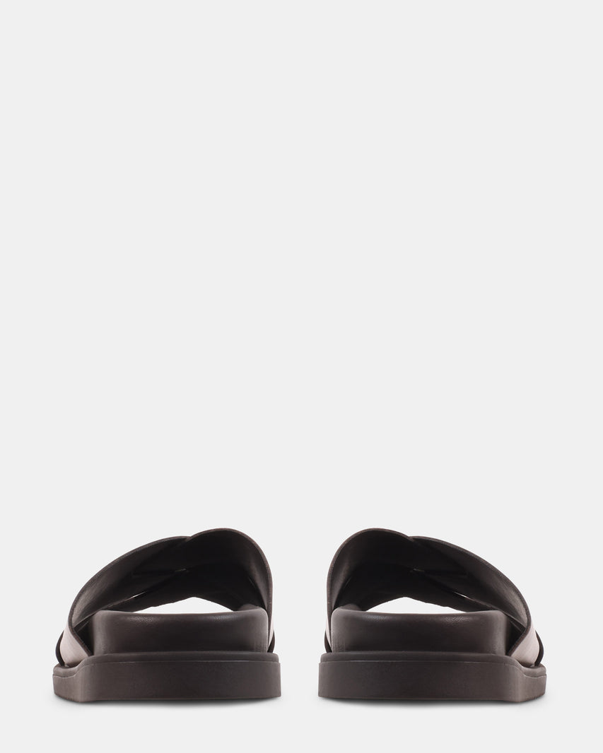 ROVERO BROWN LEATHER - Men's Shoes - Steve Madden Canada - view 5