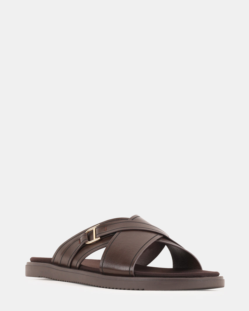 SAMOS BROWN - Men's Shoes - Steve Madden Canada - view 2