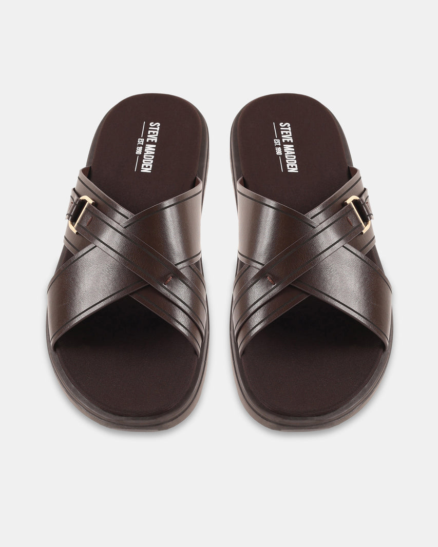 SAMOS BROWN - Men's Shoes - Steve Madden Canada - view 4