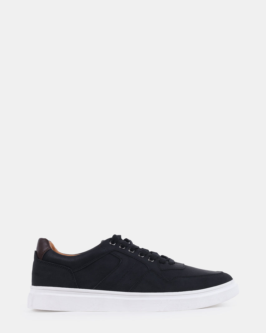 SCENARIO BLACK NUBUCK - Men's Shoes - Steve Madden Canada