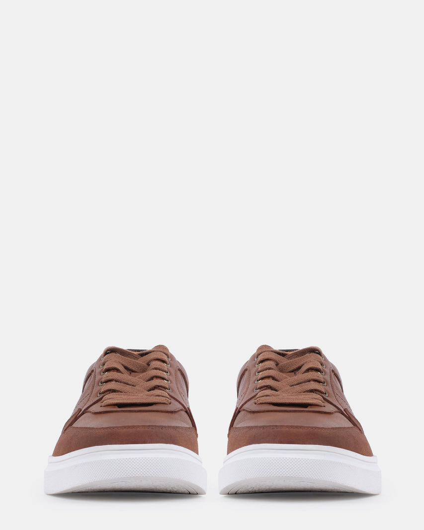SCENARIO COGNAC NUBUCK - Men's Shoes - Steve Madden Canada - view 3