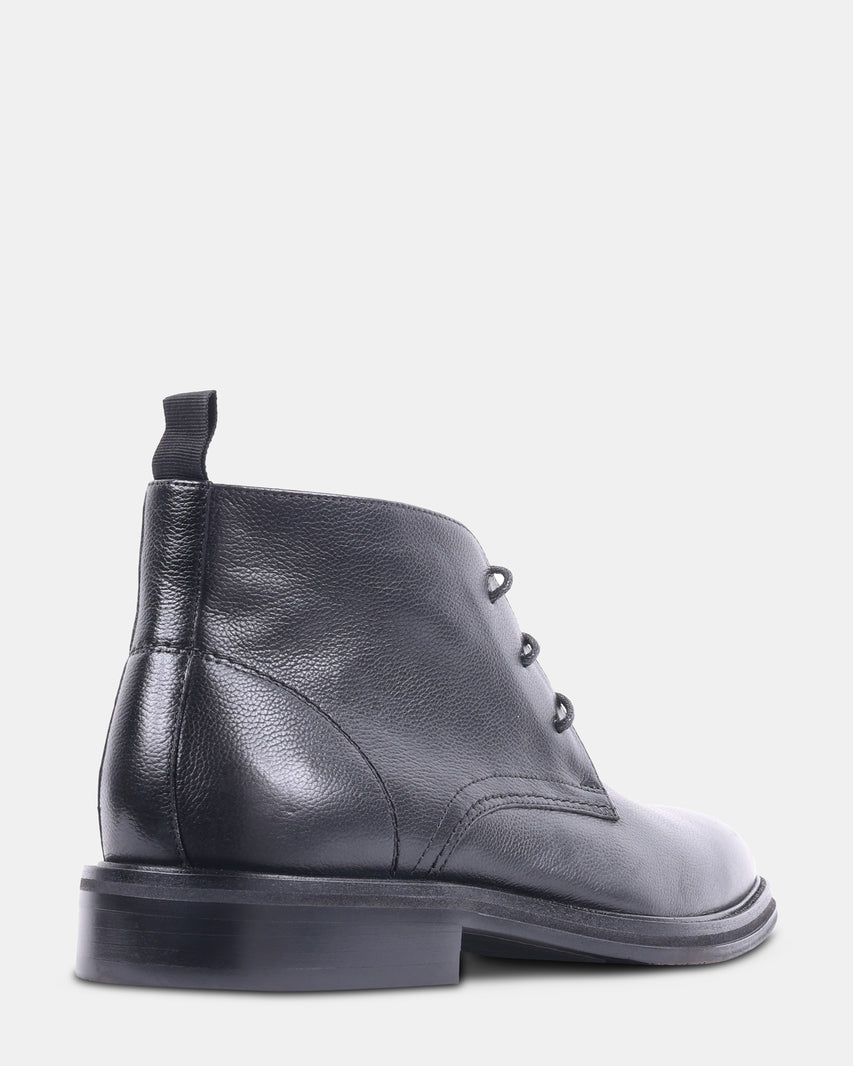 SENTINEL BLACK LEATHER - Men's Shoes - Steve Madden Canada - view 6
