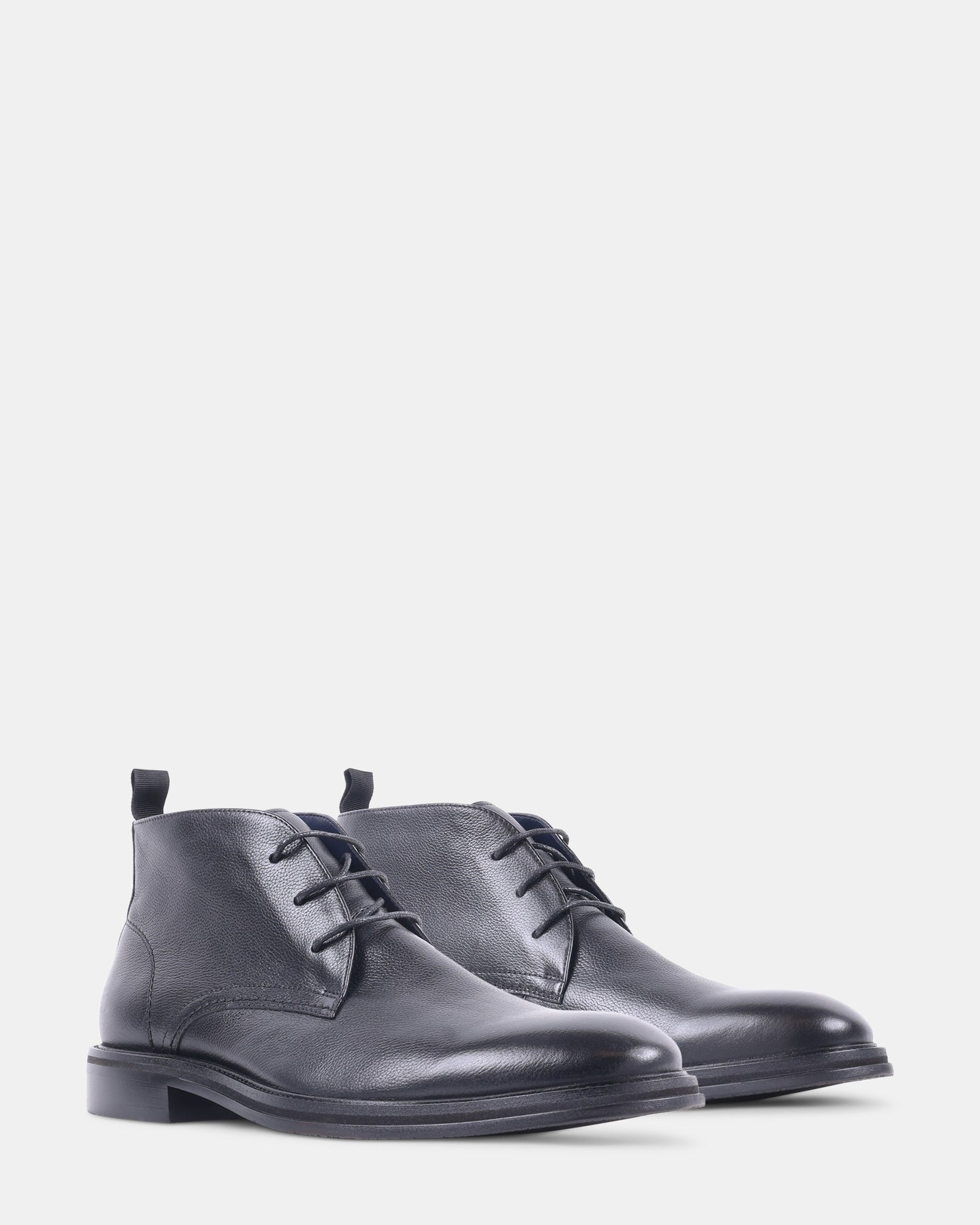 SENTINEL BLACK LEATHER - Men's Shoes - Steve Madden Canada - view 2