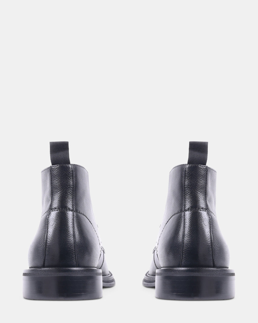 SENTINEL BLACK LEATHER - Men's Shoes - Steve Madden Canada - view 5