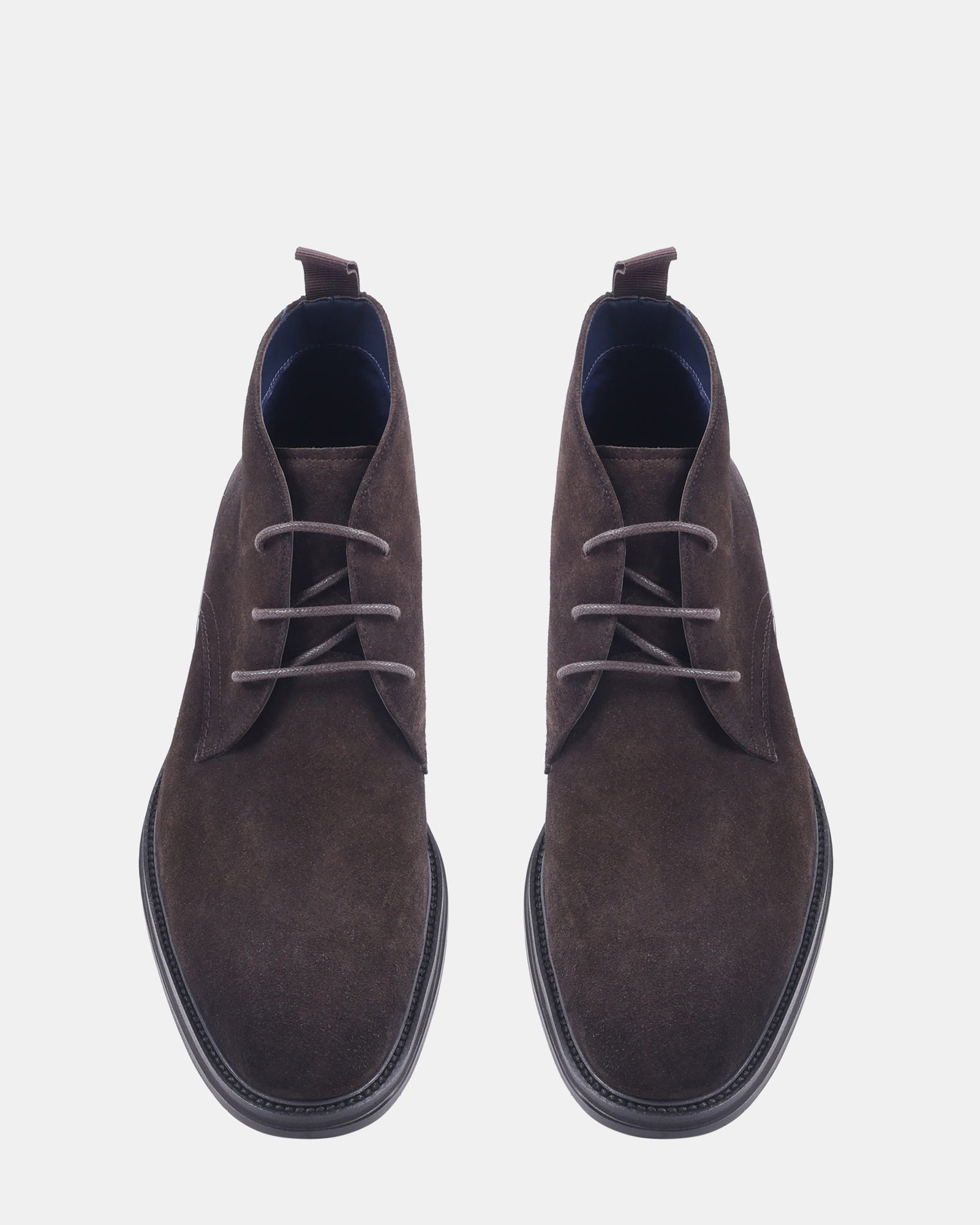 SENTINEL DARK BROWN SUEDE - Men's Shoes - Steve Madden Canada - view 4